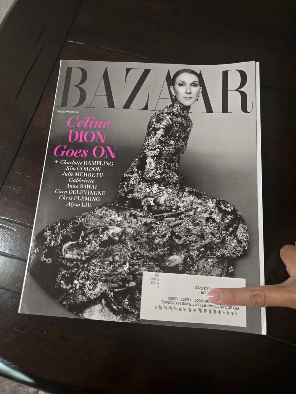 Celine Dion Cover Of Harpers Bazaar